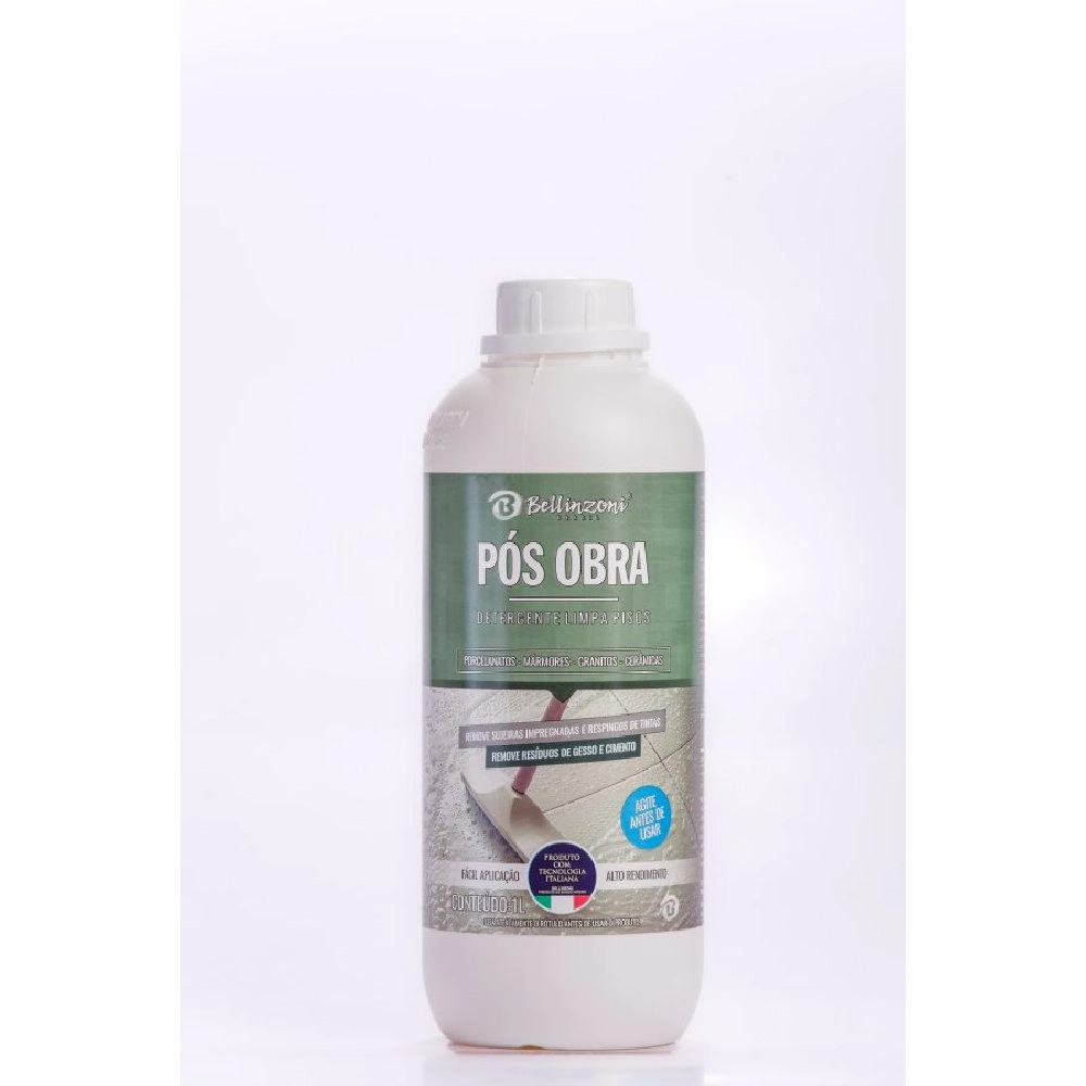 Limpa Pisos Pós Obra 1LT Bellinzoni