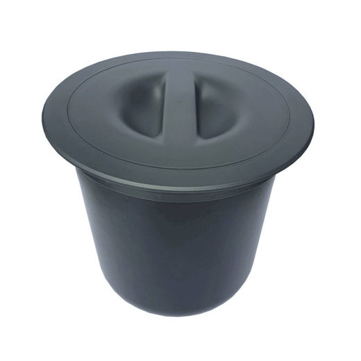 Lixeira de Embutir Architech Red Cinza Chumbo 8L