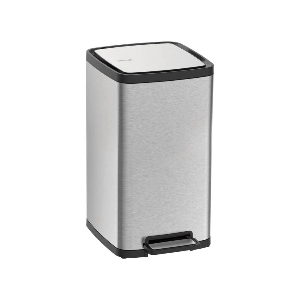 Lixeira Tramontina Octos em Aço Inox com Balde Removível e Pedal 15 L