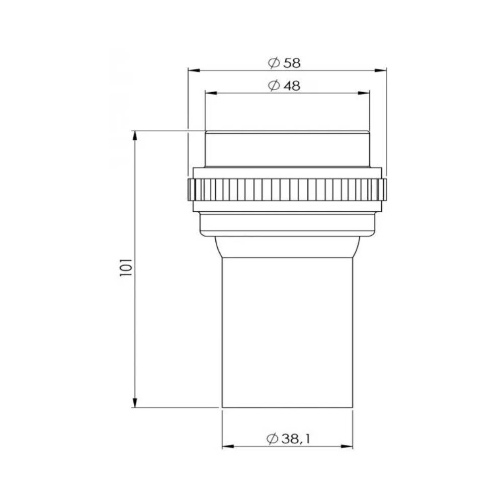 Luva Articulável Esteves 1.1/2 VLL421CWG 