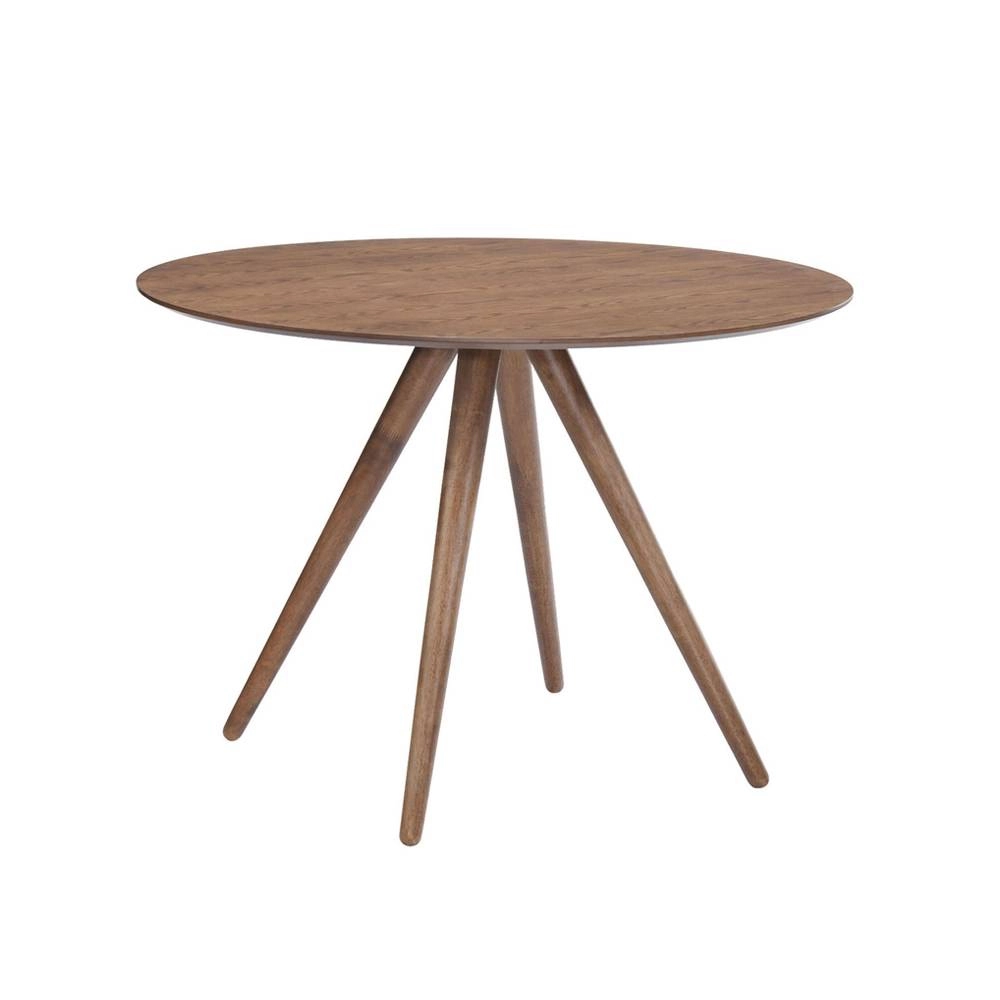 Mesa Suecia Nogueira 107x107x75cm Rivatti