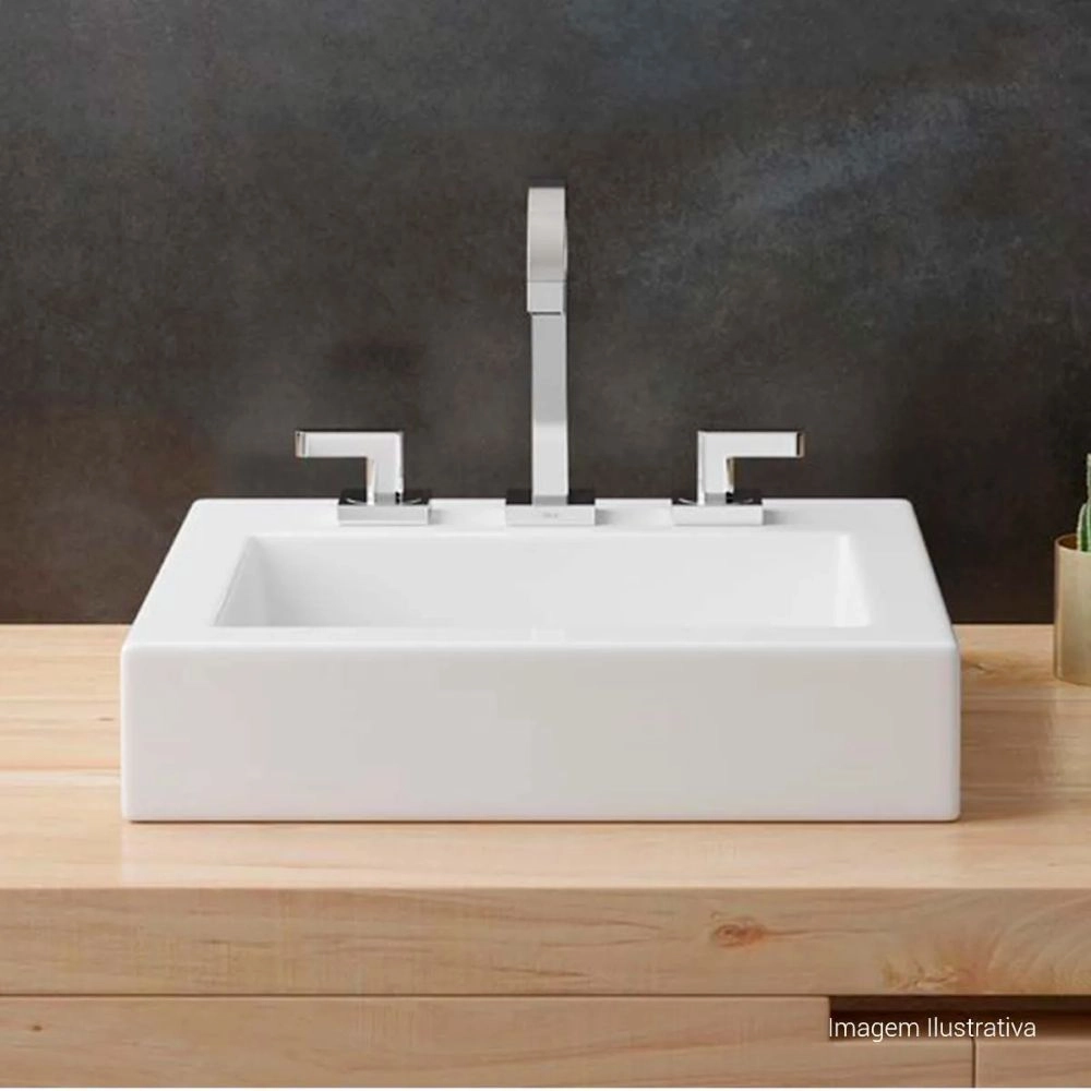 Misturador de Mesa Bica Alta para Lavatório Deca Soul 1877.C38