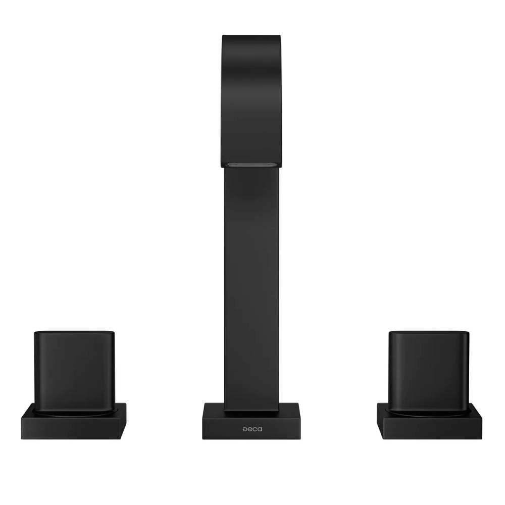 Misturador de Mesa Polo Bica Alta para Lavatório Deca Black Matte 1877.BL33.MT