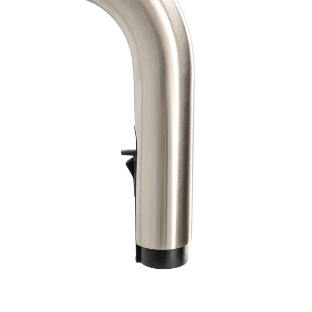 Misturador G Monocomando  Movel Extensível Doha Aço Escovado
