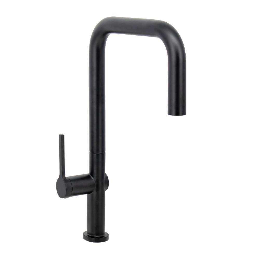 Misturador G Monocomando Movel Extensível Doha Preto Fosco
