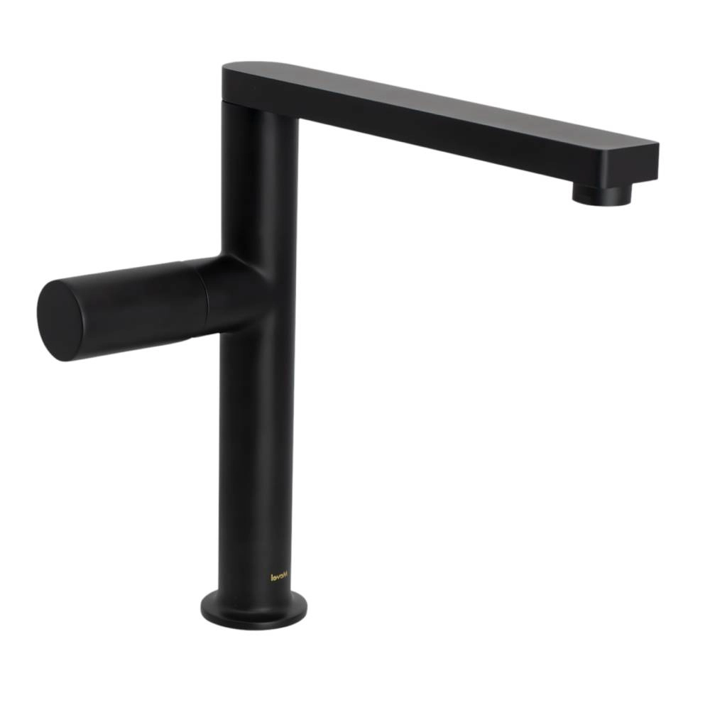 Misturador G Monocomando Movel Silveira Preto Fosco
