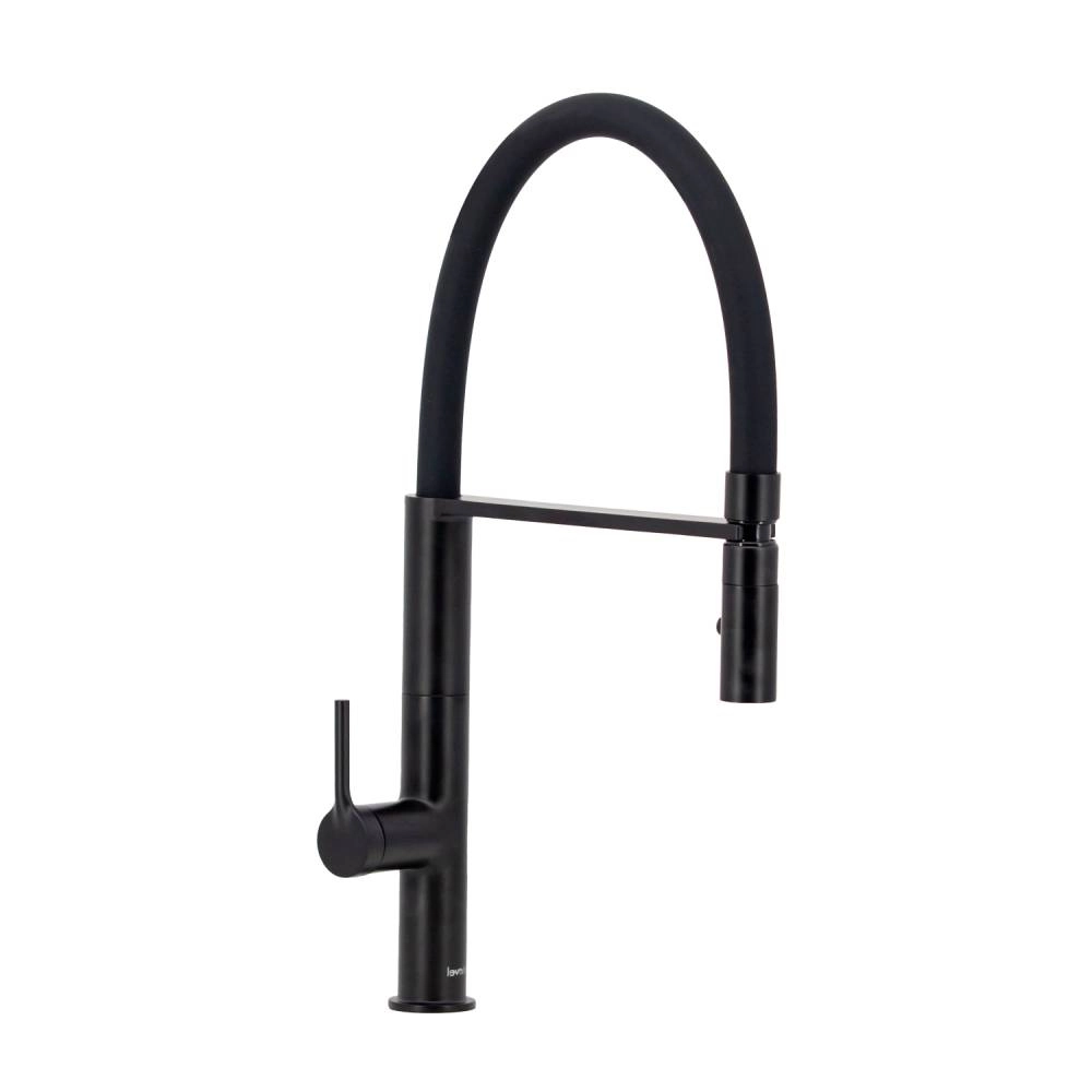 Misturador G Monocomando Movel Slim Preto Fosco