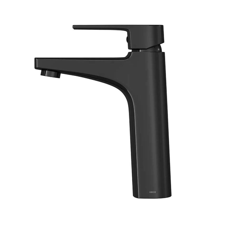 Misturador Monocomando de Mesa Bica Média Level p/ Lavatório Black Noir Deca 2880.BL26.NO