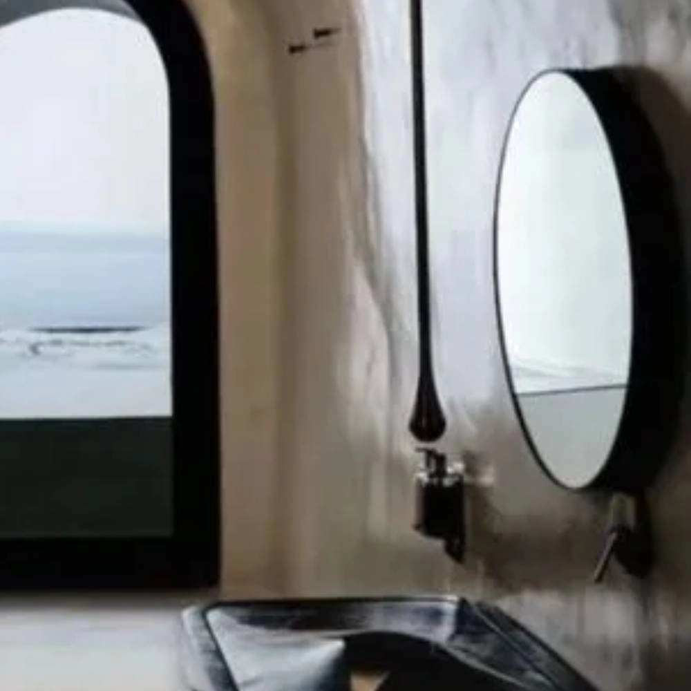 Misturador Monocomando de Teto Rubinettos P/Lavatório Black Matte RB5100