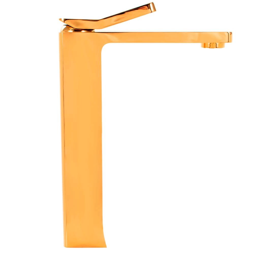 Misturador Monocomando Movel Bica Alta LUX Gold Dourado