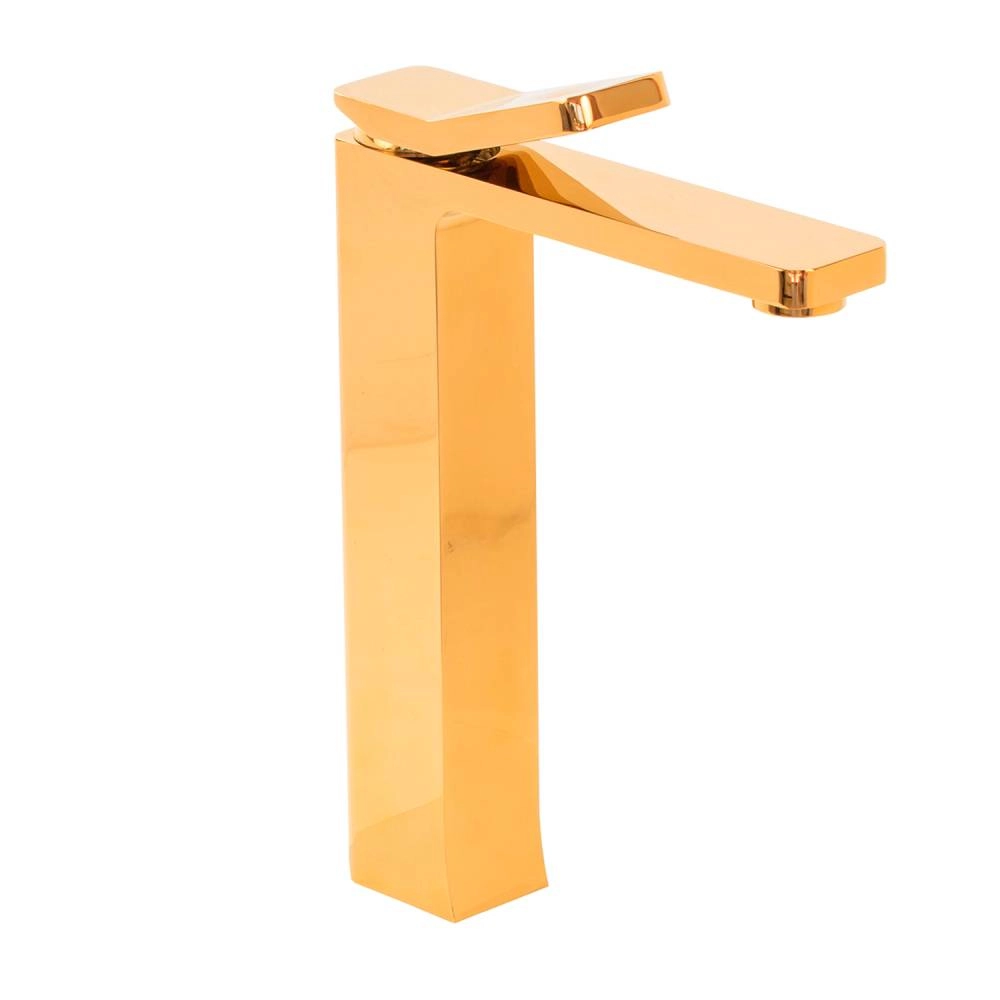 Misturador Monocomando Movel Bica Alta LUX Gold Dourado