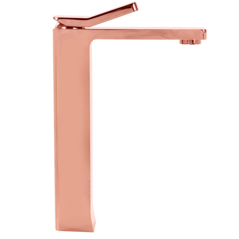 Misturador Monocomando Movel Bica Alta Lux Rose Gold