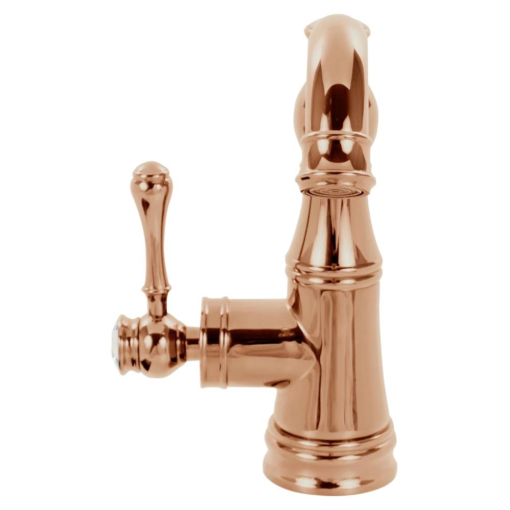 Misturador Monocomando Movel Bica Baixa Crystal MV20 Rose Gold