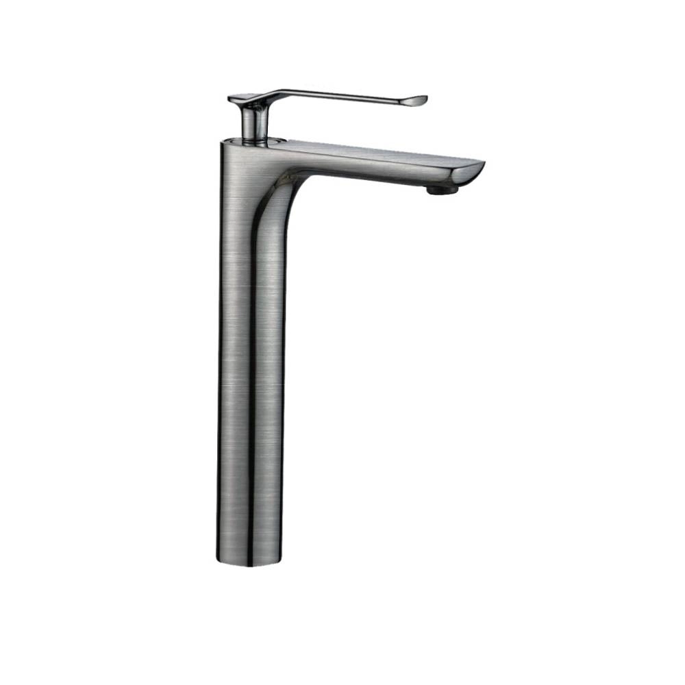 Misturador Monocomando P/Lavatório Alto Rubinetto Aço escuro KR603 Misturador Monocomando P/Lavatório Alto Rubinetto Aço escuro KR603