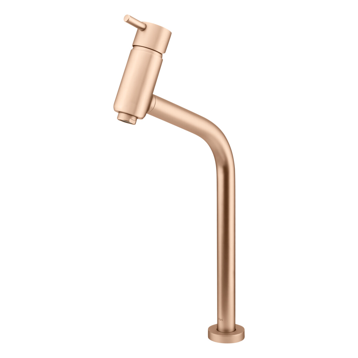 Monocomando de Mesa Bica Alta Slim Fani 6208 CH95 Champanhe