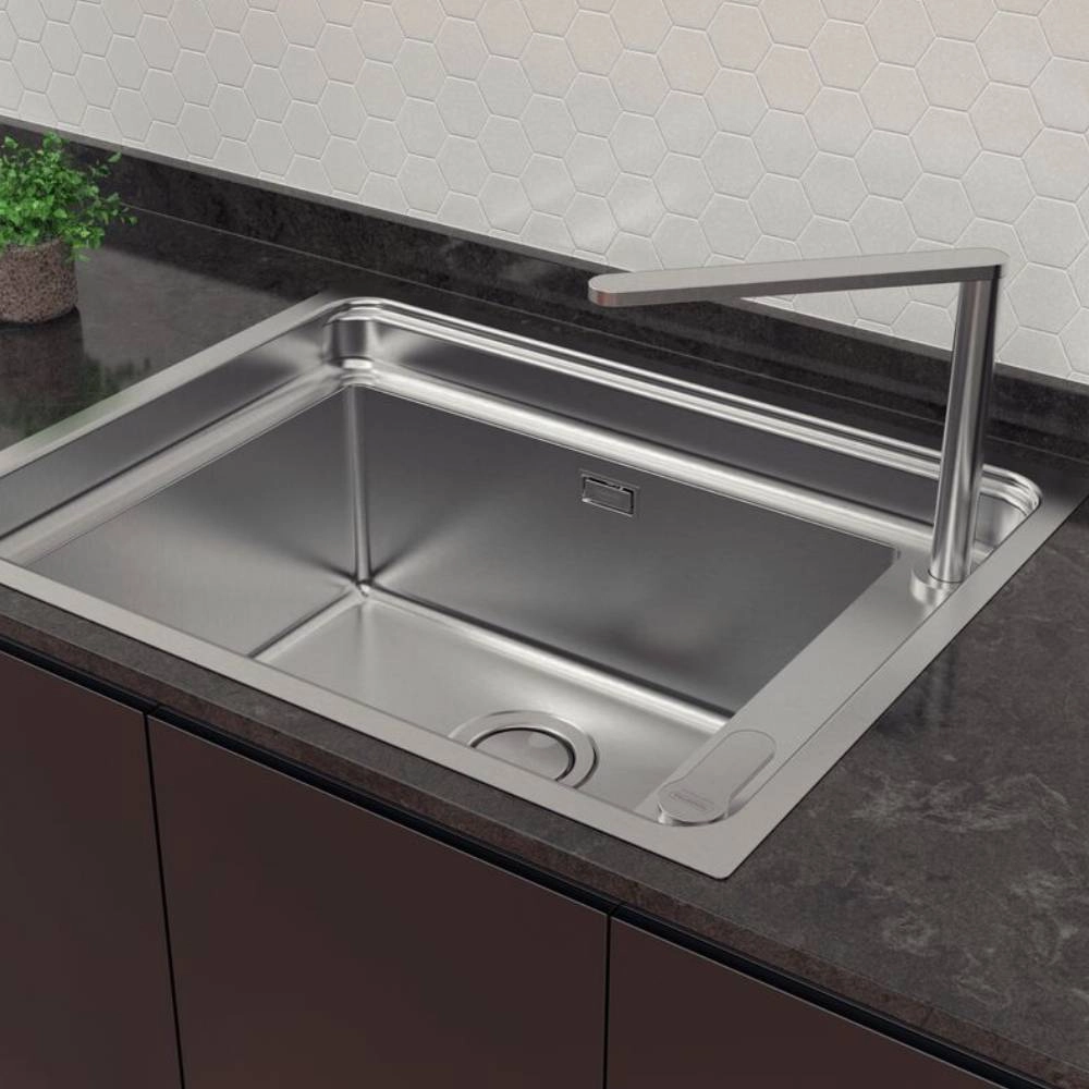 Monocomando Tramontina Design Collection Hidden em Aço Inox 94520/032