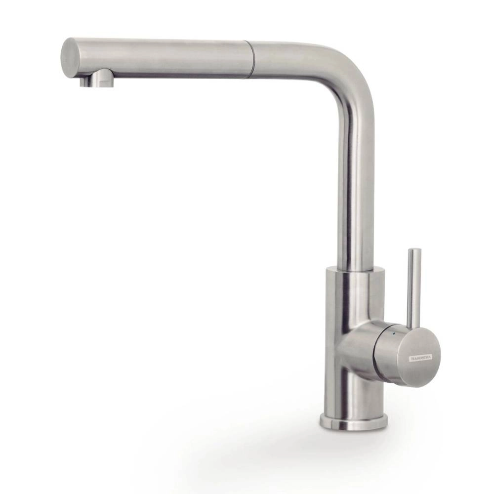 Monocomando Tramontina Monde Plus em Aço Inox e acabamento Acetinado com Extensor