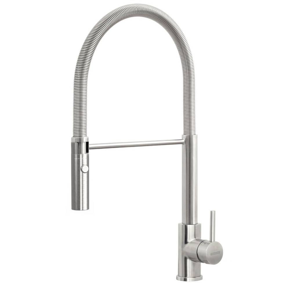 Monocomando Tramontina Versatile em Aço Inox com Bica Móvel 
