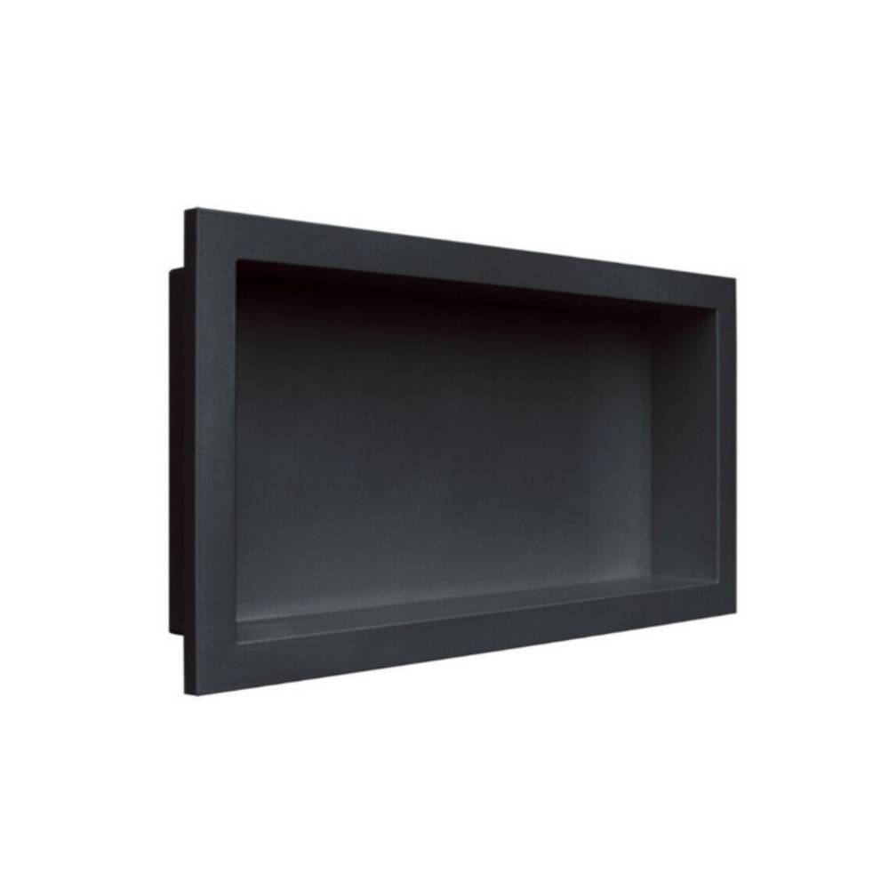 Nicho de Embutir 30X60 Preto Vulcano Arquitech