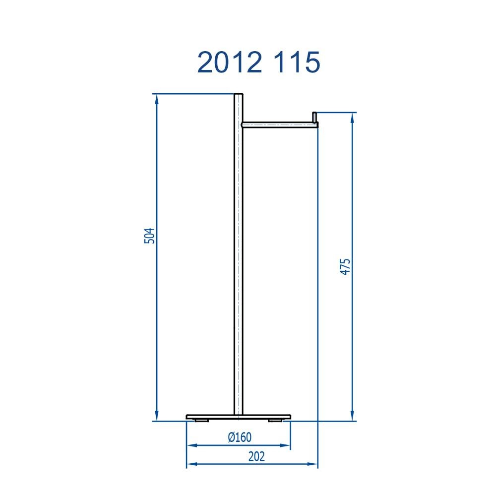 Papeleira de Piso Paris Fani 2012 RV115