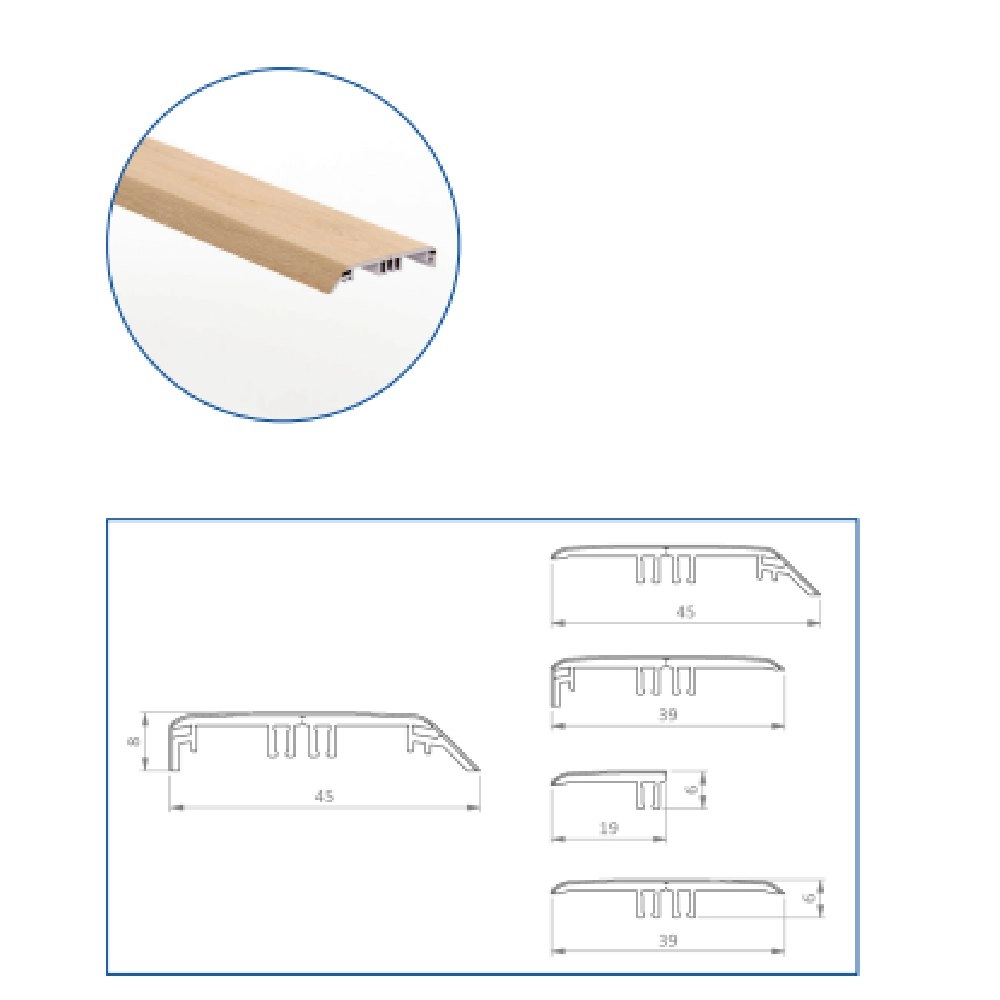 Perfil LVT Vivre 200x4,5x0,8 Nikola Quick Step 