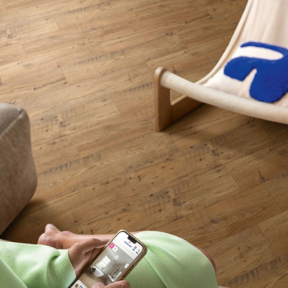 Piso Laminado Eligna Wide Castanheiro Natural Restaurado Quick Step