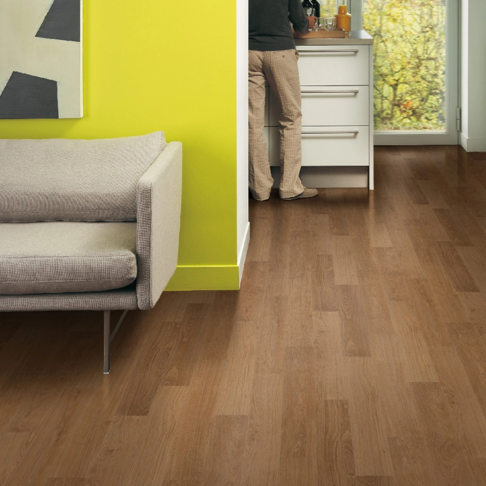 Piso Laminado Smart Carvalho Natural Envernizado Quick Step 