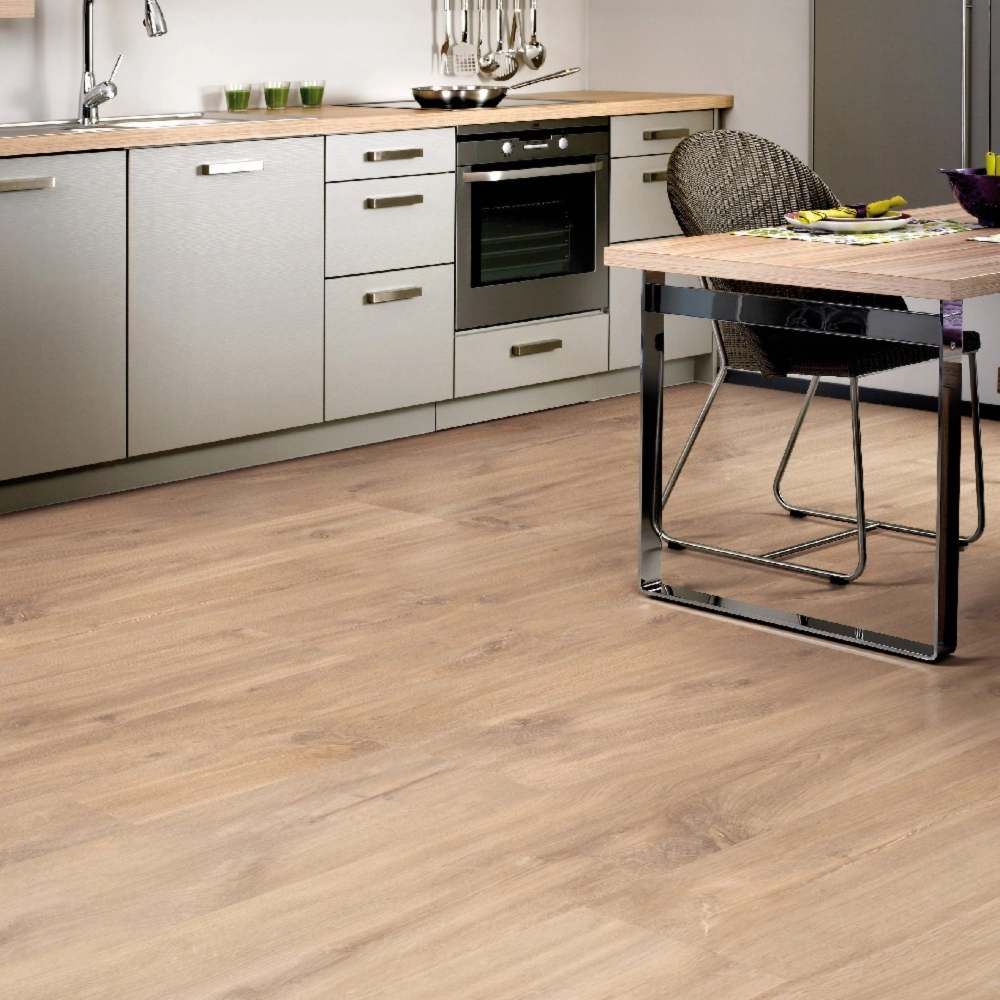 Piso Laminado Smart Carvalho Natural Midnight Quick Step