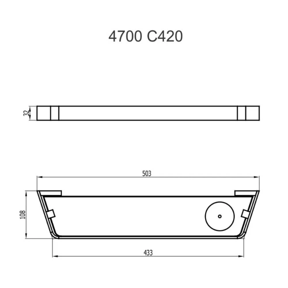Porta Shampoo Essence 4700 GO420