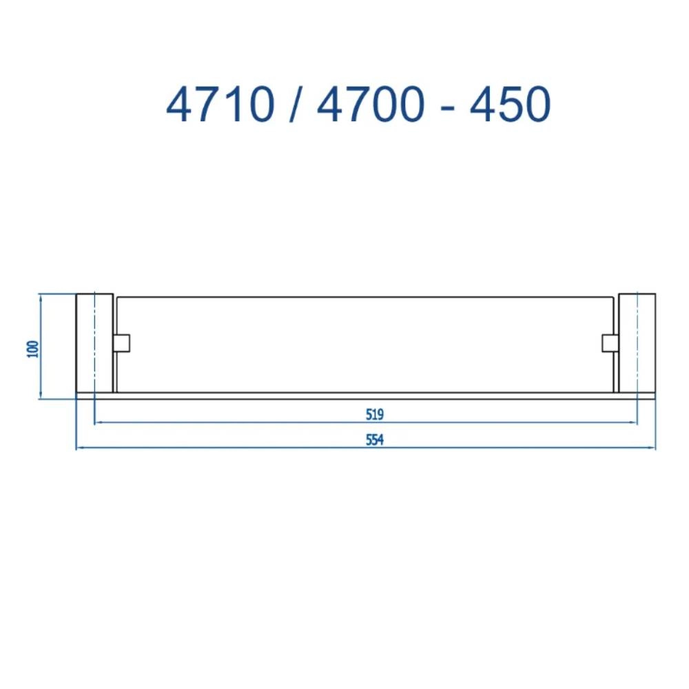 Porta Shampoo Horus Fani 4700 BK450