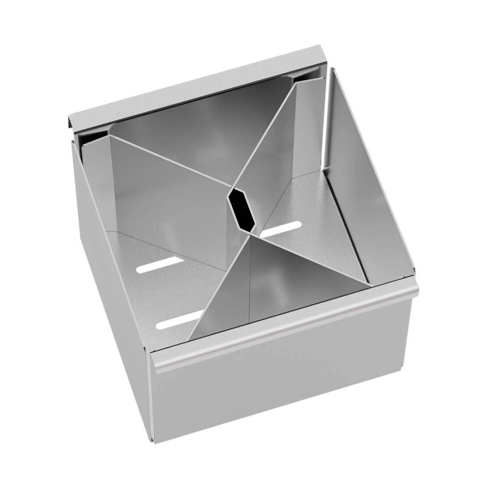 Porta Talheres Tramontina em Aço Inox com Acabamento Acetinado para uso no Canal Organizador  94534/124