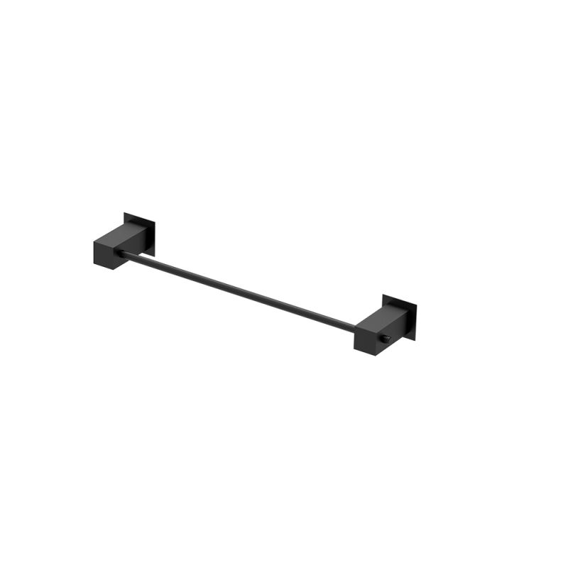 Porta Toalha Curto Bella Fani 4410 BK220 Black Matte