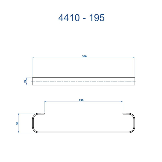 Porta Toalha Curto Soft Fani 4410 CH195 Porta Toalha Curto Soft Fani 4410 CH195