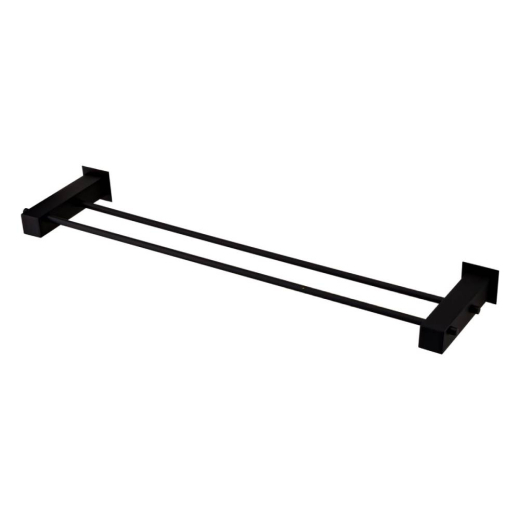 Porta Toalha Duplo Longo Bella Fani 4900 BK220