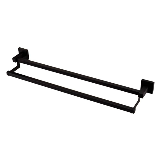 Porta Toalha Duplo Longo Versata Fani 4900 BK120