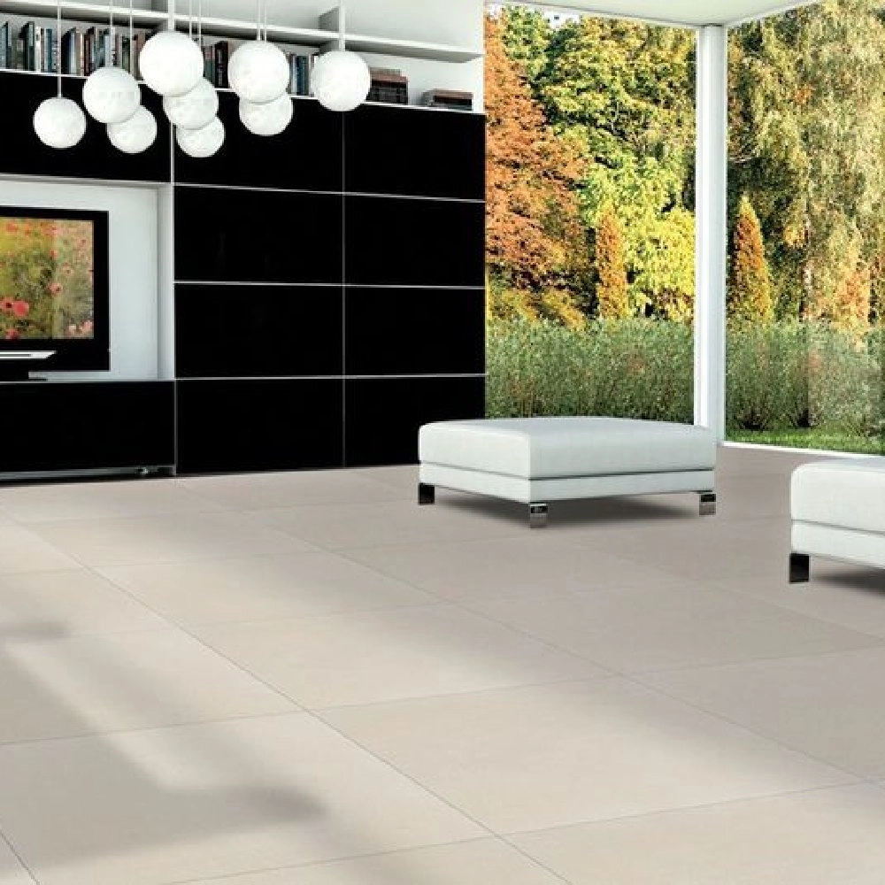 Portinari Porcelanato 90x90 York White Acetinado Retificado 