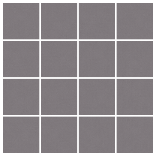 Portobello Mosaico 7,5x7,5 Zinc Mate Telado Portobello Mosaico 7,5x7,5 Zinc Mate Telado