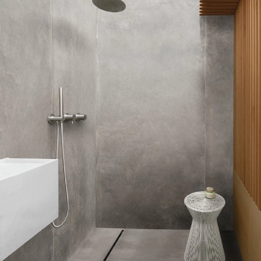 Portobello Porcelanato 90x90 Nord Cement Natural Retificado 