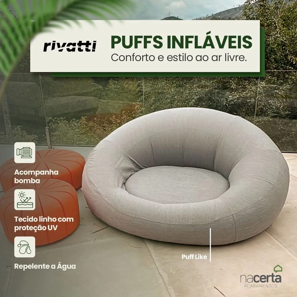 Puff Like Cinza Rivatti