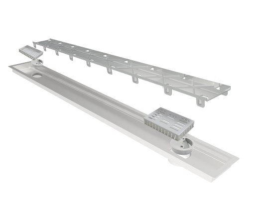 Ralo Linear 2412 Elleve Multimaster Tampa Oculta 190cm