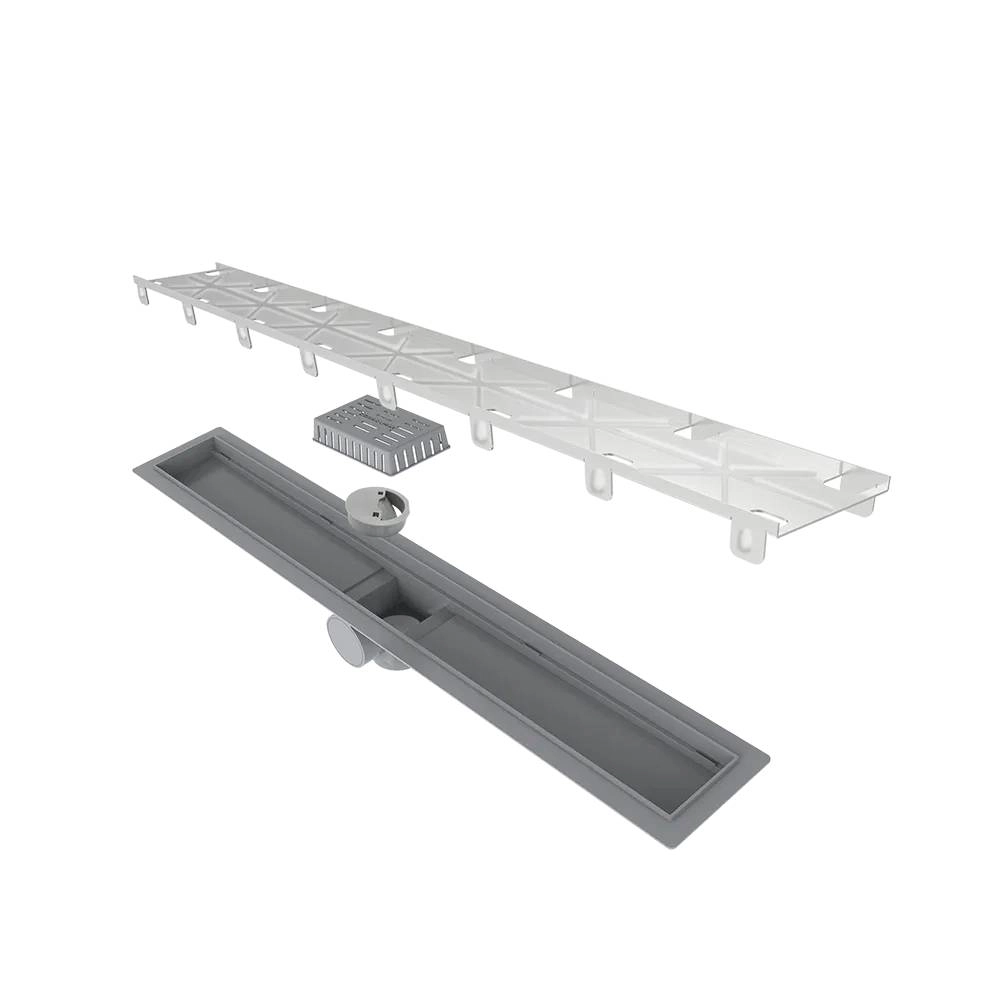 Ralo Linear 263 Elleve - Smart Tampa Oculta 70 cm S/Sifão
