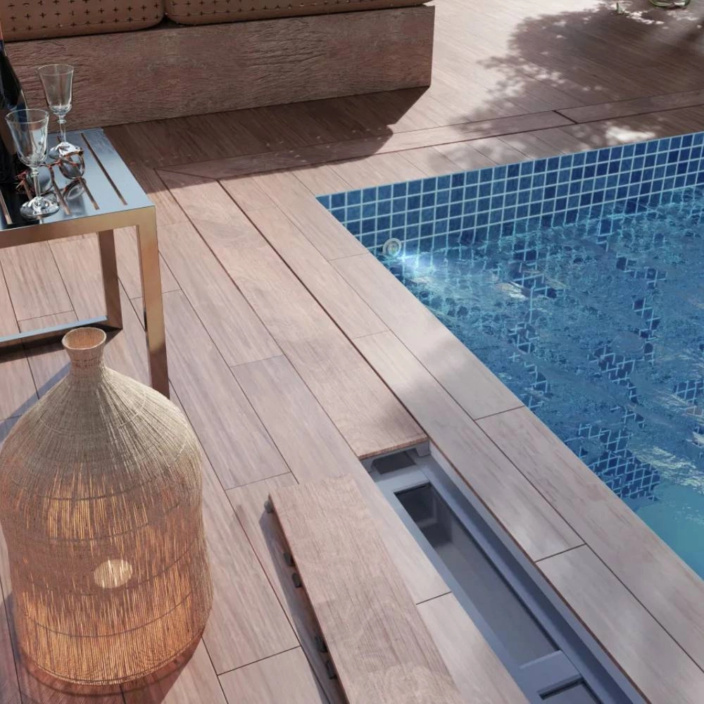 Ralo Linear 2931 Oculto 130 cm Base PVC Elleve - Infinity Plus 