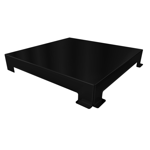 Ralo Linear 4243 Elleve Square Tampa Black Matte 15x15cm Ralo Linear 4243 Elleve Square Tampa Black Matte 15x15cm