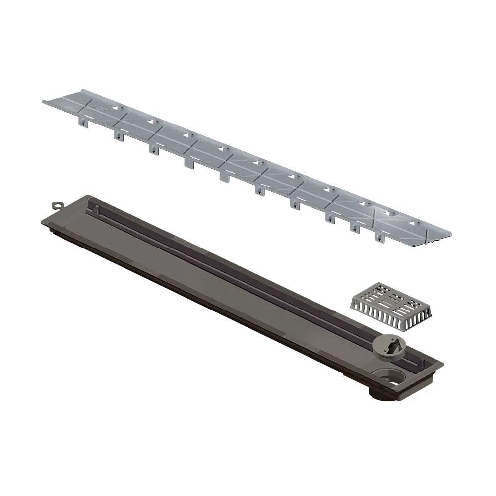 Ralo Linear 4251 Oculto 50 cm Saída Extremidade Versatile