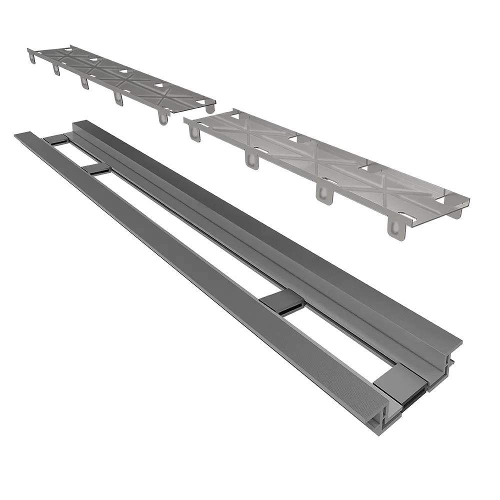 Ralo Linear 469 Tampa Oculta 120 cm Base PVC Infinity 