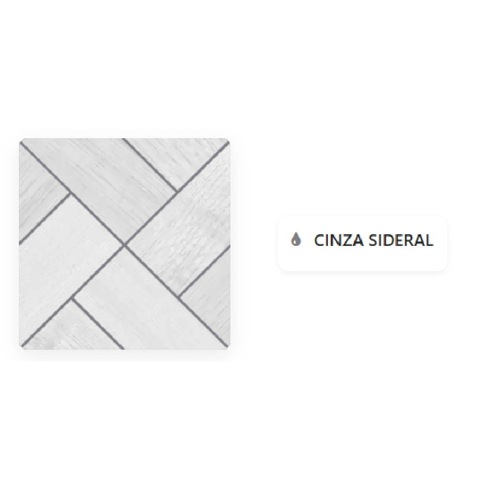 Rejunte Acrílico Portokoll Cinza Sideral 1kg Rejunte Acrílico Portokoll Cinza Sideral 1kg