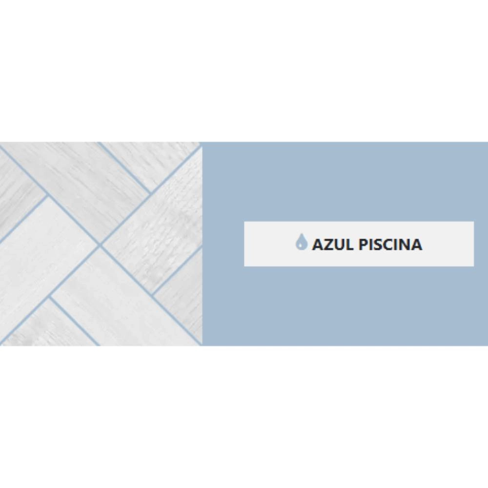 Rejunte Portokoll Epoxi PIscina Azul Celeste 1KG