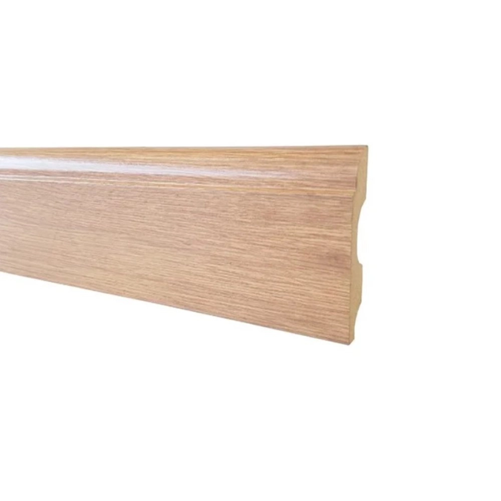 Rodapé Clean 10 Carvalho Malta/Cumaru Raiz/Jequitibá Rosa Durafloor