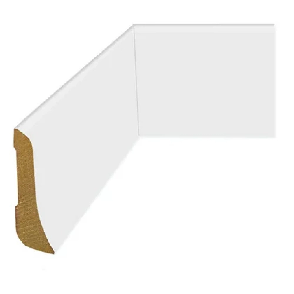 Rodapé Fixo Branco Nevada Durafloor