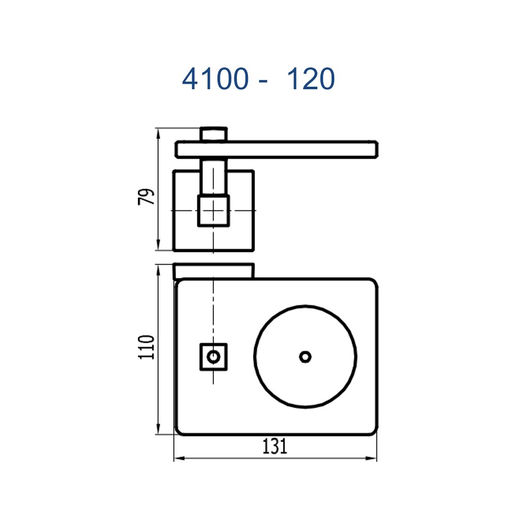 Saboneteira de Parede Versata Fani 4100 C120